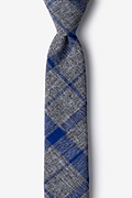 Kirkland Blue Skinny Tie Photo (0)