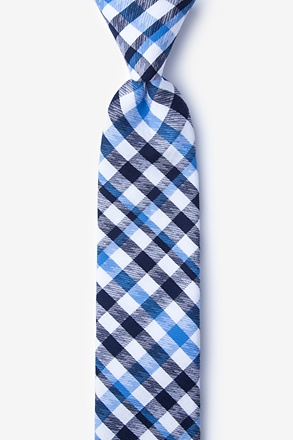 Lance Blue Skinny Tie