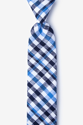 _Lance Blue Skinny Tie_