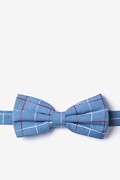 Maison Blue Pre-Tied Bow Tie Photo (0)