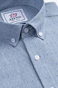 Mason Blue Business Casual Shirt Photo (1)