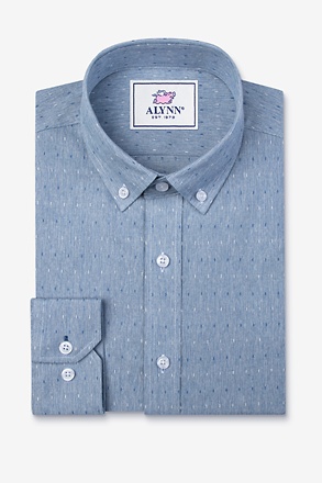 Mason Blue Business Casual Shirt