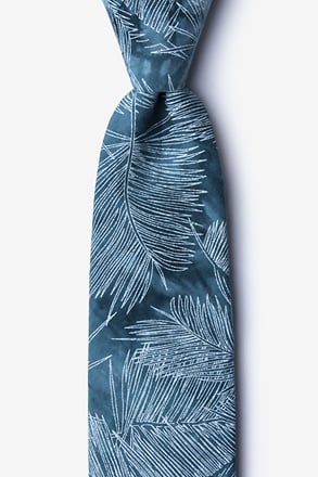 Medina Blue Extra Long Tie
