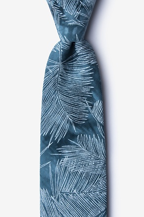 _Medina Blue Extra Long Tie_