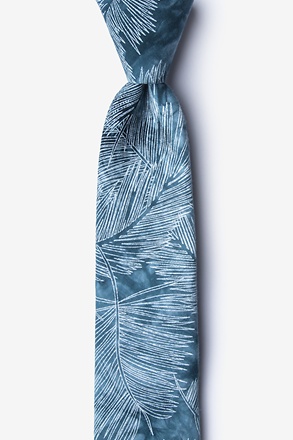 _Medina Blue Skinny Tie_