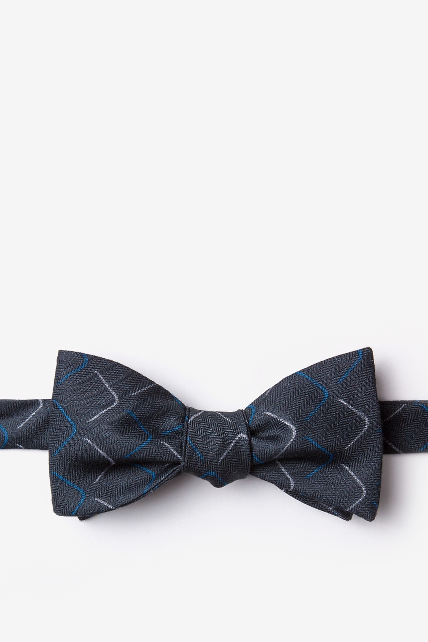 Mesa Blue Self-Tie Bow Tie Photo (0)