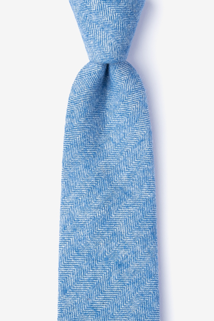 Niles Blue Extra Long Tie Photo (0)