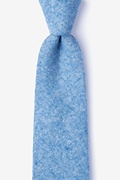 Niles Blue Extra Long Tie Photo (0)