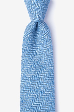Niles Blue Extra Long Tie