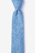 Niles Blue Skinny Tie Photo (0)