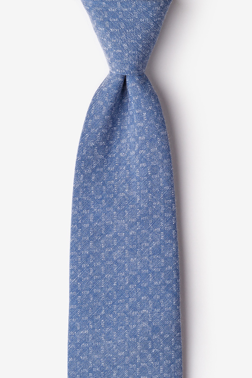 Nixon Blue Extra Long Tie Photo (0)