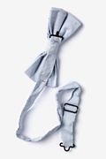 Simplicity Speckle Blue Pre-Tied Bow Tie Photo (1)