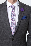 Stone Blue Pocket Square Photo (1)