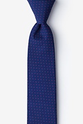 Stone Blue Skinny Tie Photo (0)