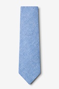 Teague Blue Extra Long Tie Photo (1)