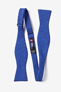 Tioga Blue Skinny Bow Tie Photo (1)