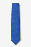 Tioga Blue Skinny Tie Photo (1)