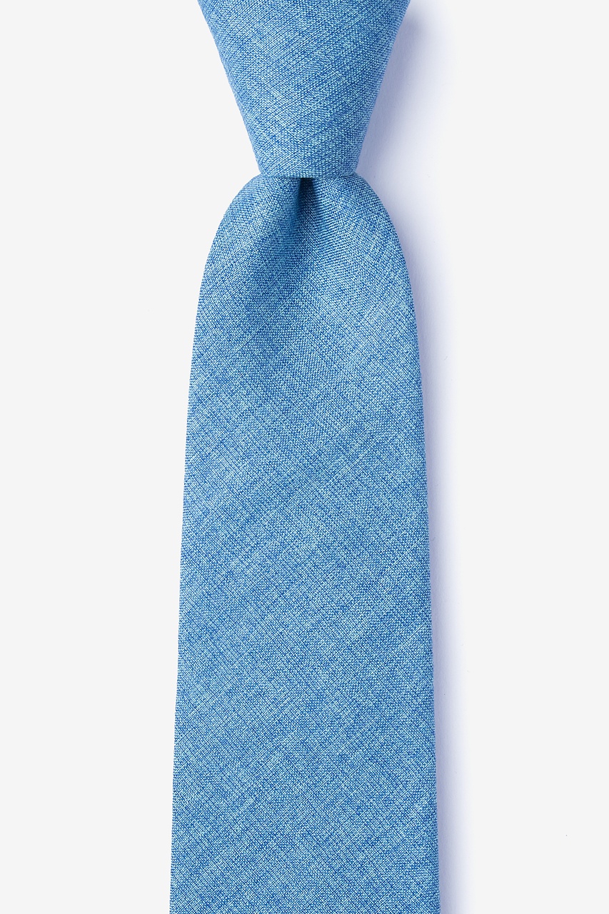 Trenton Blue Extra Long Tie Photo (0)