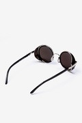 50's Steampunk Blue Revo Mirror Sunglasses Photo (2)