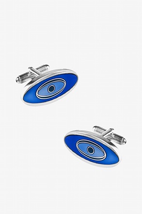 Olde Blu Eyes Blue Cufflinks