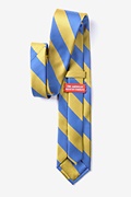 Blue & Gold Stripe Extra Long Tie Photo (2)