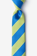 Blue & Lime Stripe