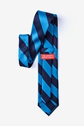 Blue & Navy Stripe Extra Long Tie Photo (1)