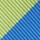 Blue Microfiber Blue & Lime Stripe Self-Tie Bow Tie