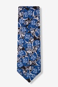 Football  Helmets Blue Tie Photo (0)
