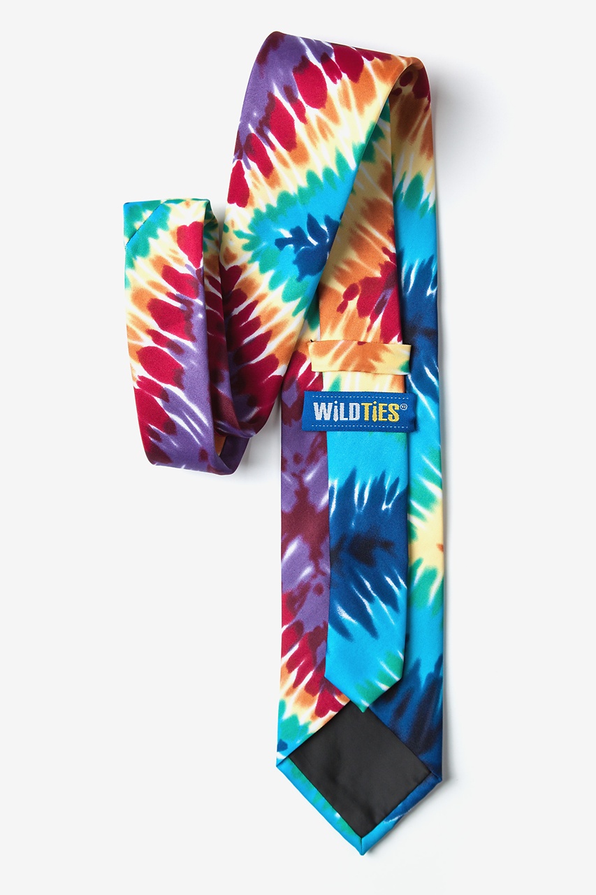 Festone Tessuto Tie Dye Groovy | 150 Cm Con Nappe | Arcobaleno Festa | Something Different Festival Fun