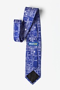 House Blueprint Tie Photo (1)