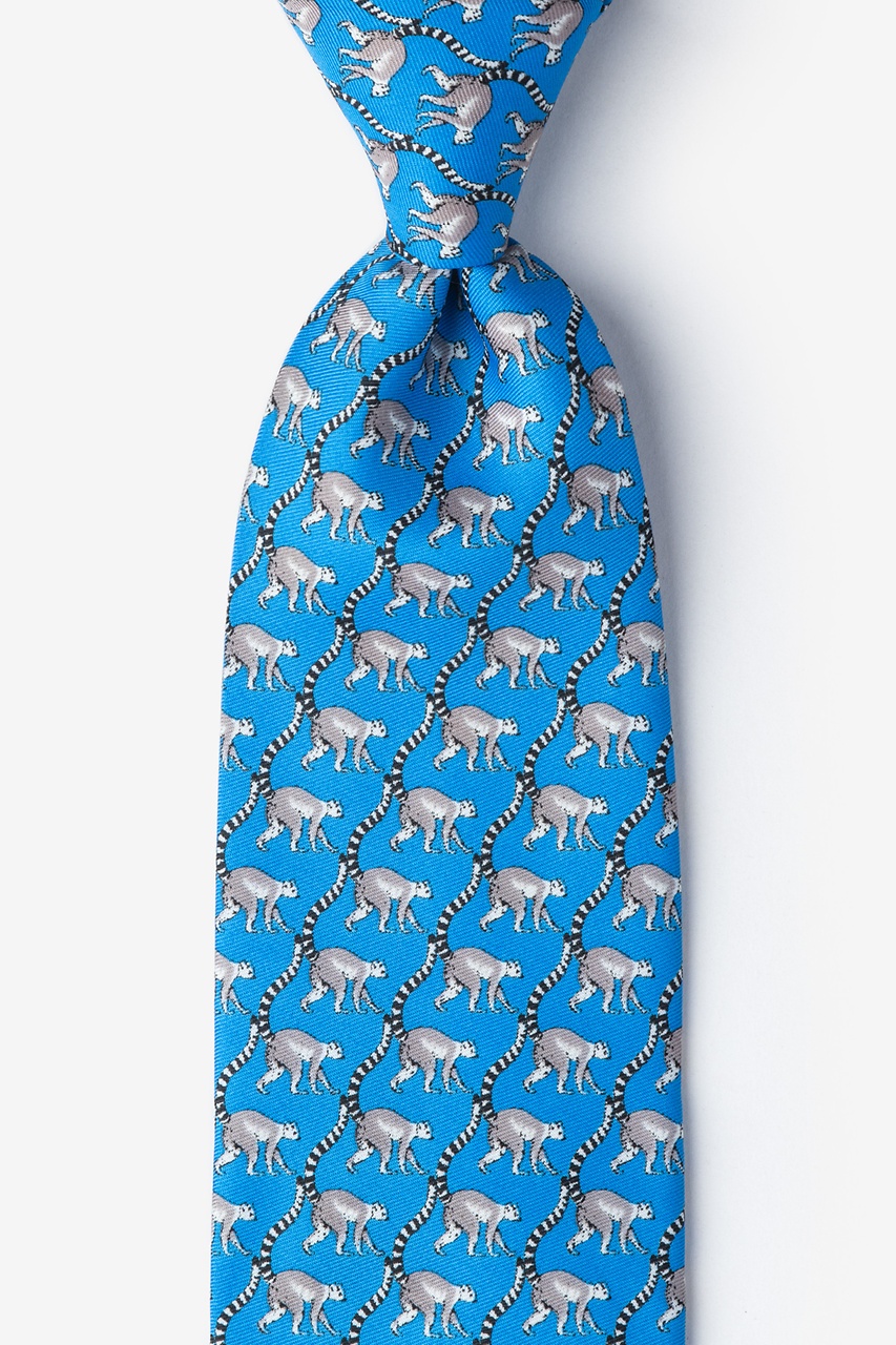 Lemur Blue Tie Photo (0)
