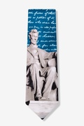 Lincoln Blue Tie Photo (1)