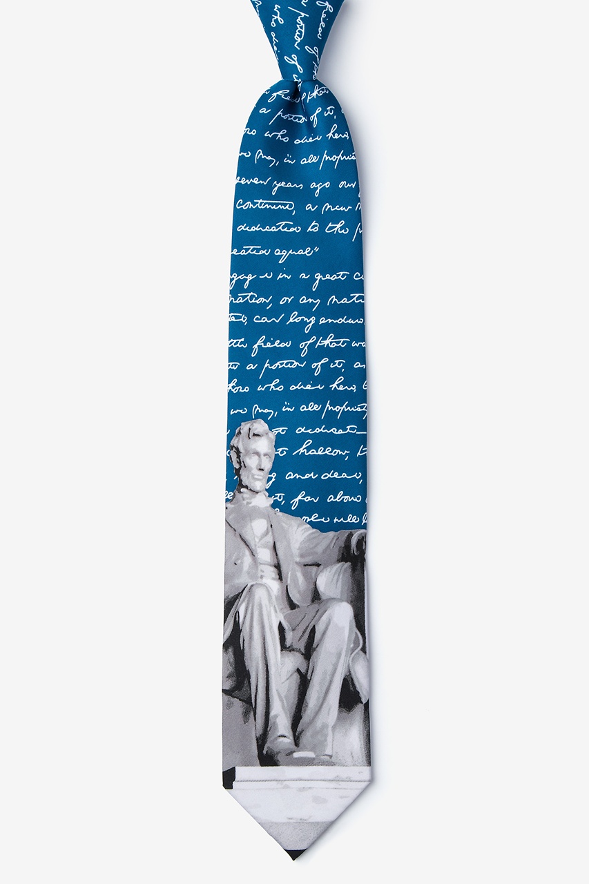 Lincoln Blue Tie Photo (0)