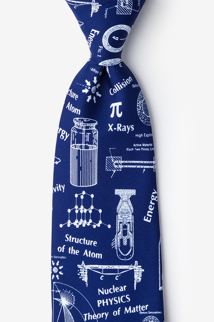 Nuclear Physics Blue Tie Photo (0)