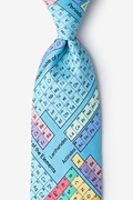Periodic Table Blue Extra Long Tie Photo (0)