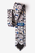 Play Hard Baseball Blue Extra Long Tie Photo (1)