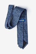 Rosetta Stone Blue Extra Long Tie Photo (1)