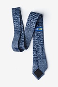 Rosetta Stone Blue Skinny Tie Photo (1)