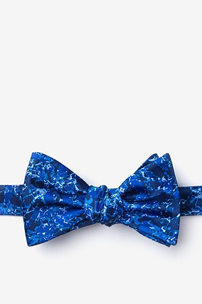 _Syphilis Blue Self-Tie Bow Tie_