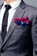 Charlie Blue Pocket Square Photo (2)