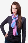 Blue Groovy Scarf Photo (3)