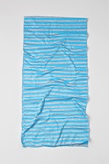 Mens Blue Traveling Stripe Scarf Photo (1)