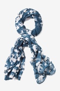 Blue Out of Africa Scarf Photo (2)