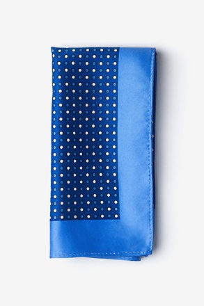 _Sammy Blue Pocket Square_