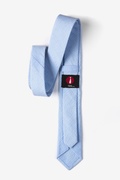 Blue Chamberlain Check Skinny Tie Photo (2)
