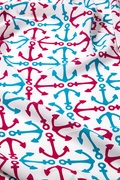 Anchor Accoutrement Blue Square Scarf Photo (1)