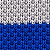Blue Silk Belgian Color Block