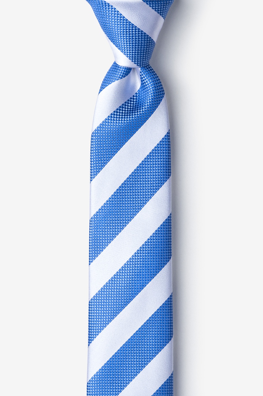 Berkner Blue Skinny Tie Photo (0)