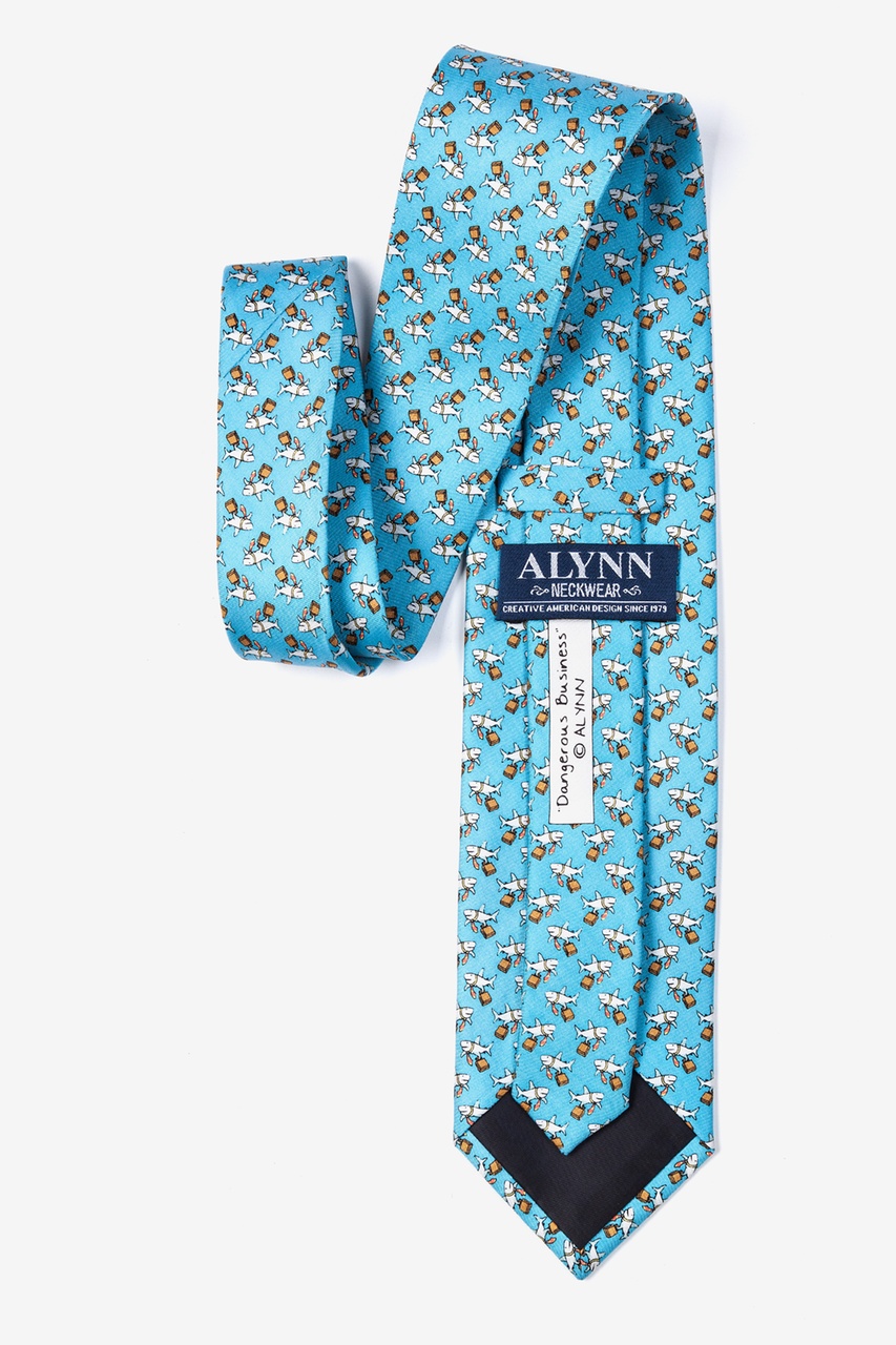 Dangerous Business Tie By Alynn Novelty In Silk 